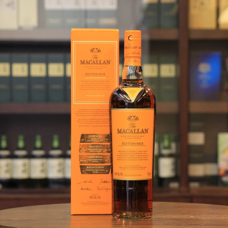 Macallan Highland Single Malt Edition no 2 750ml - Shop Buzzed