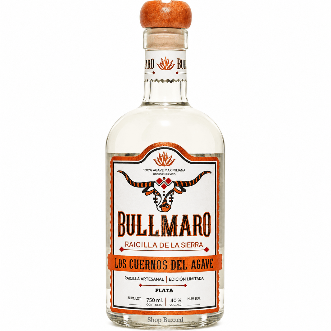 Bullmaro Los Cuernos del Agave Plata Raicilla 750ml - Shop Buzzed