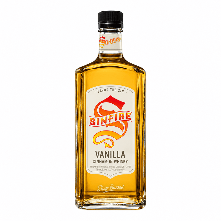 Sinfire Vanilla Cinnamon Whisky 750ml - Shop Buzzed