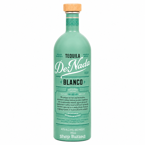 De Nada Blanco Tequila 700ml - Shop Buzzed