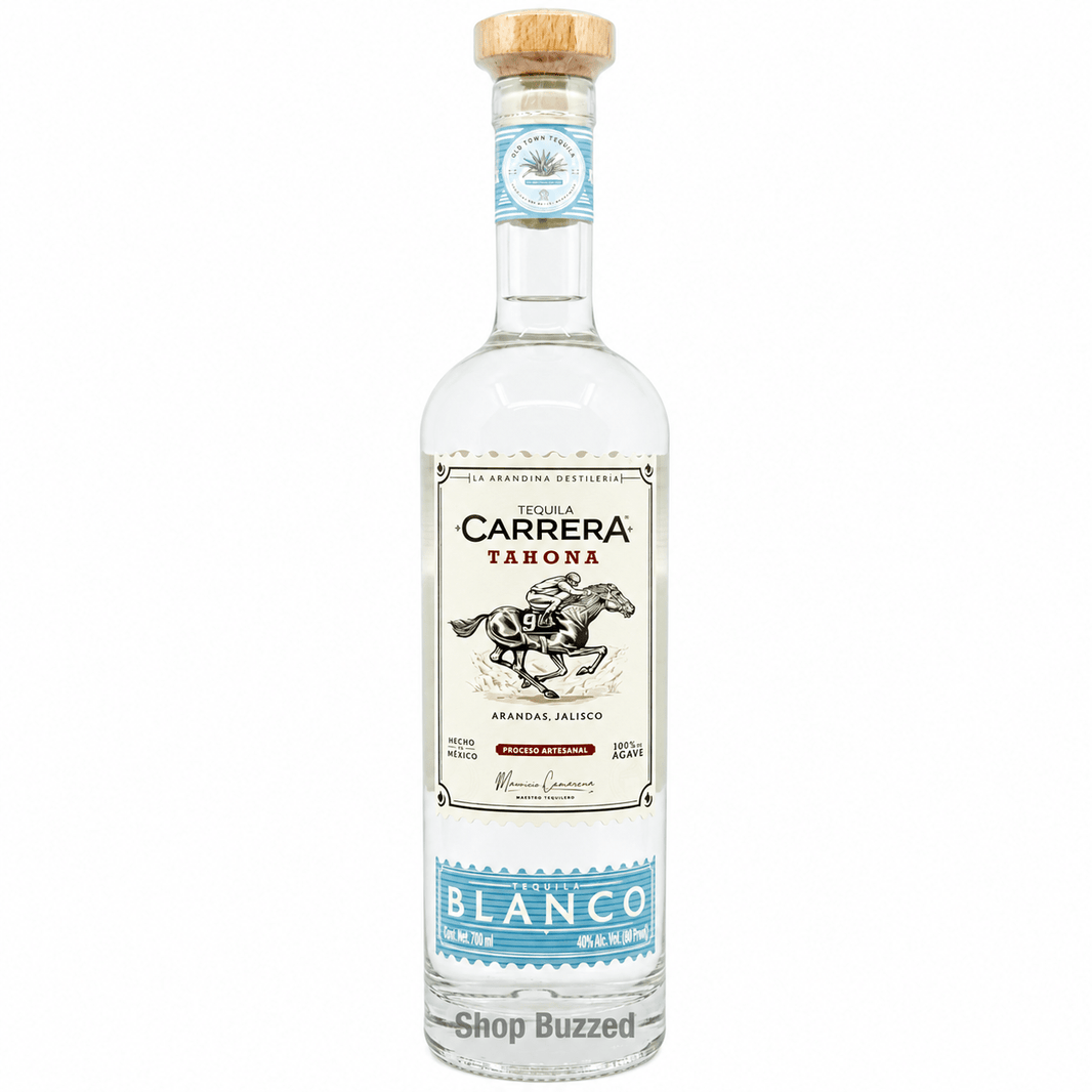 Carrera Tahona Blanco Tequila 700ml - Shop Buzzed