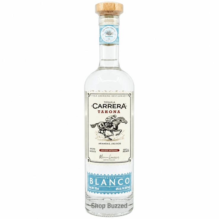 Carrera Tahona Blanco Tequila 700ml - Shop Buzzed