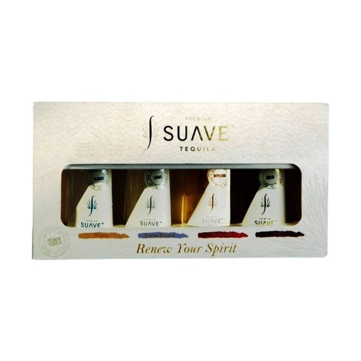 Suave Tequila Gift Set 4 × 50ml - Shop Buzzed