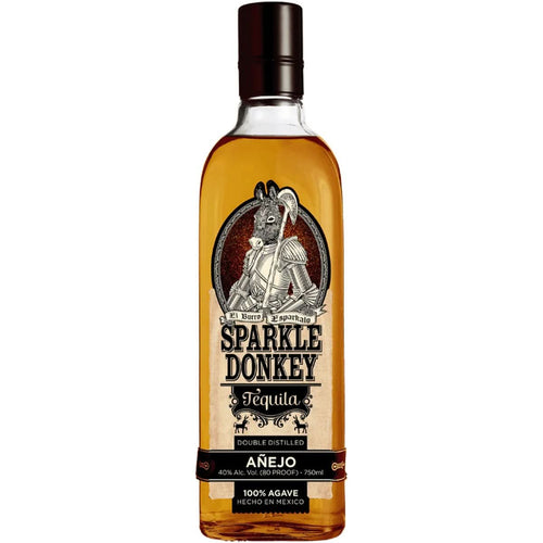 Sparkle Donkey Añejo Tequila 750ml - Shop Buzzed