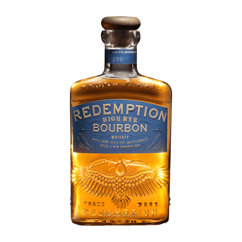 Redemption High Rye Bourbon Whiskey 750ml - Shop Buzzed