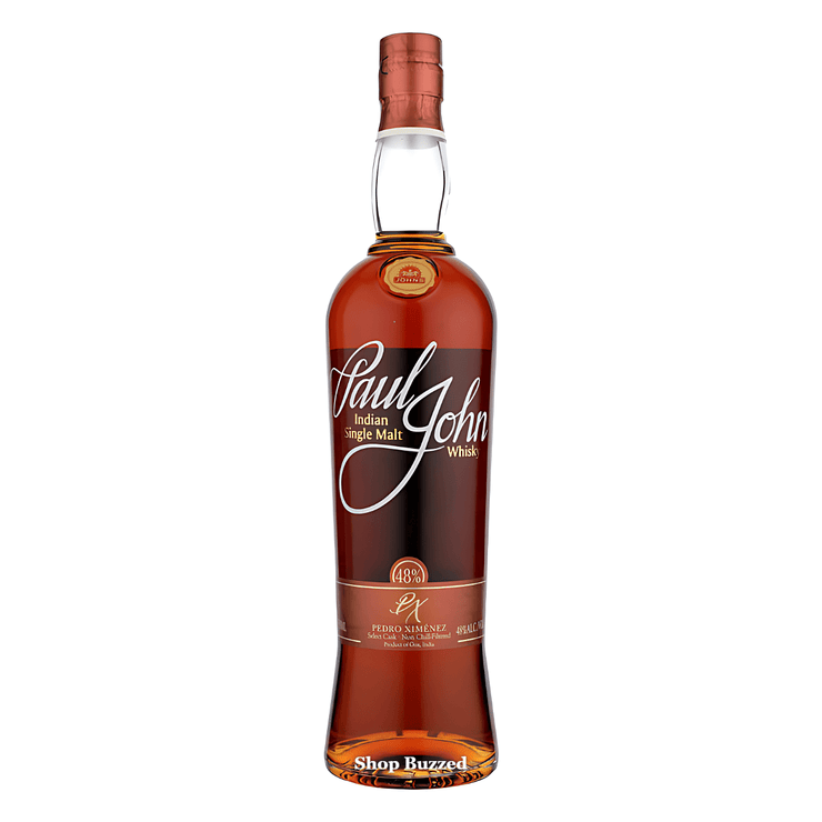 Paul John PX Pedro Ximenez Select Cask Indian Single Malt 750ml - Shop Buzzed