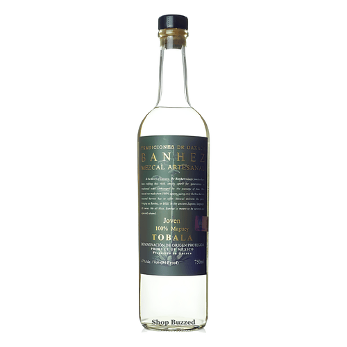 Banhez Mezcal Artesanal Tobala Joven 750ml - Shop Buzzed