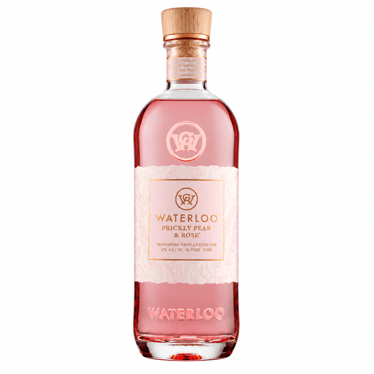 Waterloo Prickly Pear & Rose Gin 750ml - Shop Buzzed