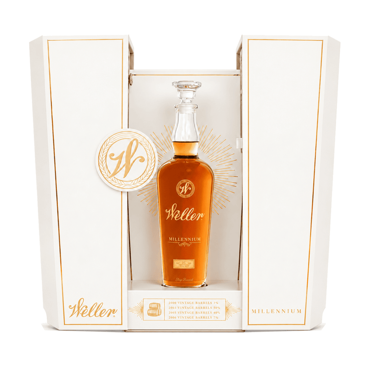 Weller Millennium Blended Whiskey 750ml - Shop Buzzed
