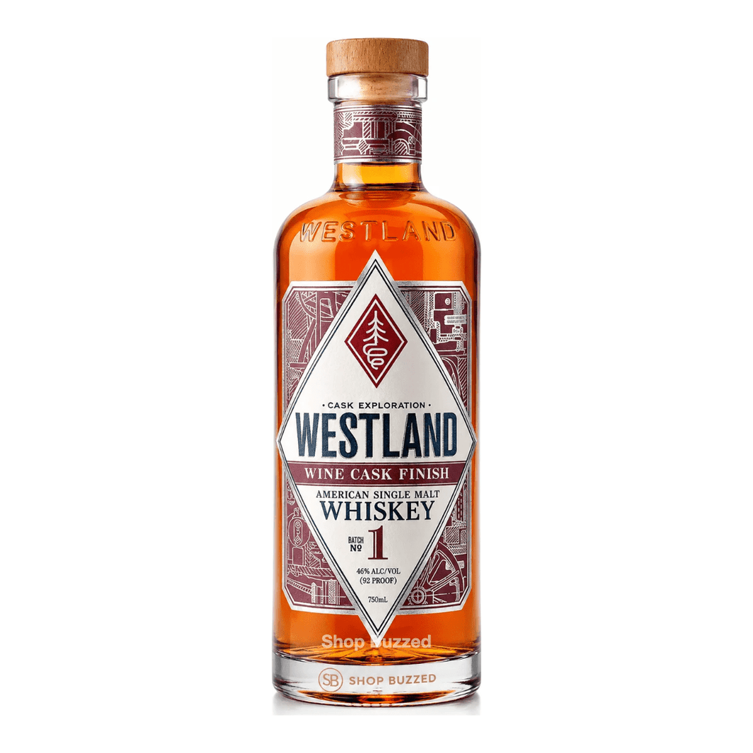 Westland Distillery Wine Cask Finish American Single Malt Batch No 1 700 ml - Shop Buzzed