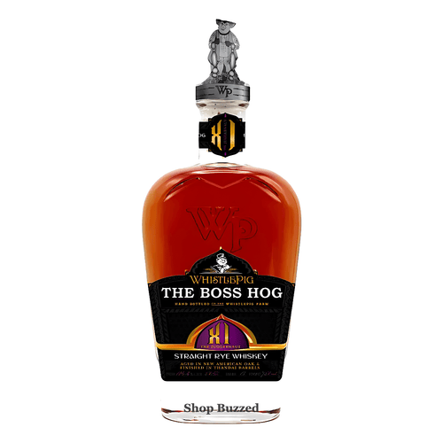 WhistlePig The Boss Hog XI The Juggernaut Straight Rye Whiskey 750ml - Shop Buzzed