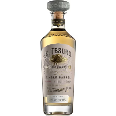 El Tesoro Single Barrel Reposado Tequila Shop Buzzed x Del Mesa
