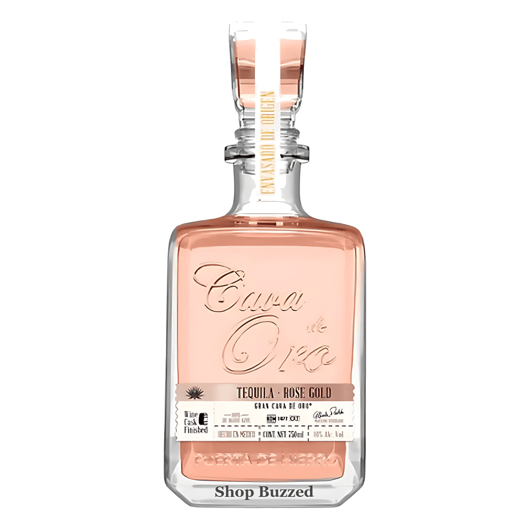 Cava de Oro Tequila Rose Gold 750ml - Shop Buzzed