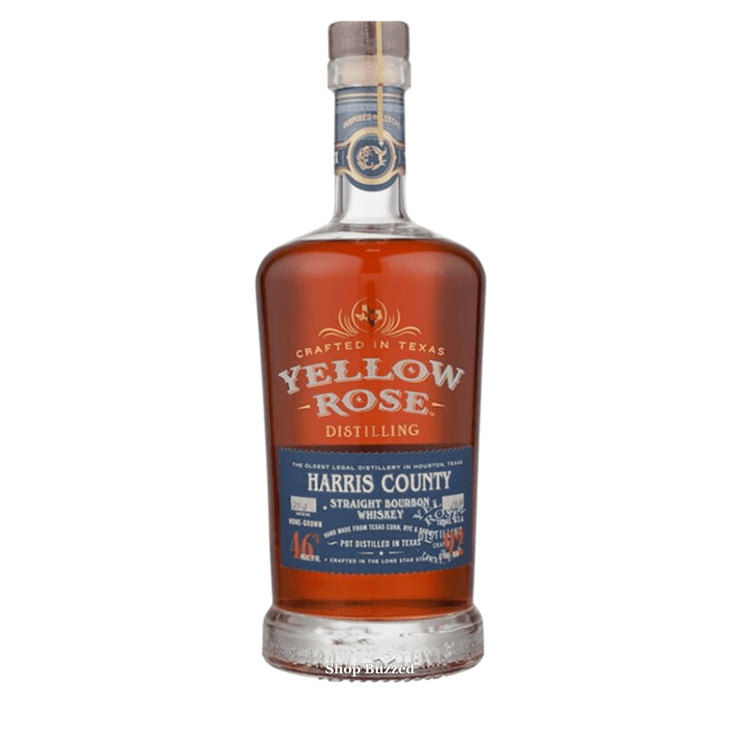 Yellow Rose Harris County Straight Bourbon Whiskey 750ml - Shop Buzzed