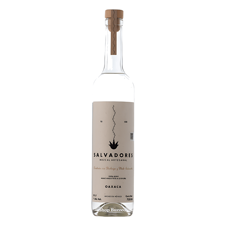 Salvadores Mezcal Artesanal Destilado Con Pechuga Con Mole Coloradito 750ml - Shop Buzzed