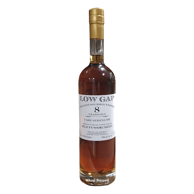 Low Gap 8yr Cask Strength Old Fussbudget 750ml - Shop Buzzed