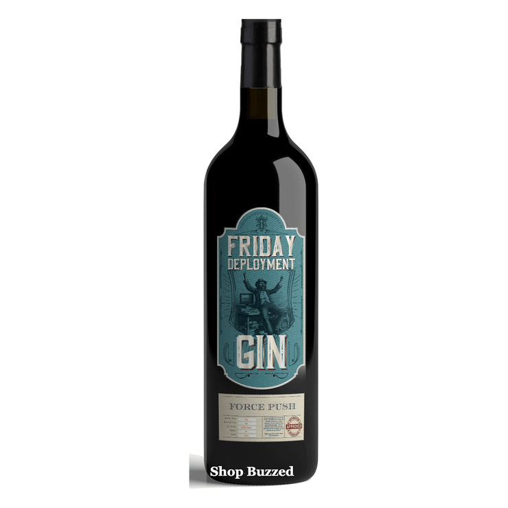 Friday Deployment Spirits Force Push Gin 750ml - Shop Buzzed