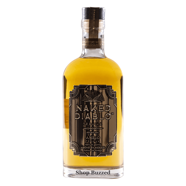 Naked Diablo Anejo 750ml - Shop Buzzed