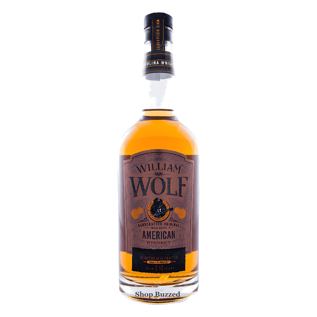 William Wolf 12 Year Old American Whiskey 750ml - Shop Buzzed