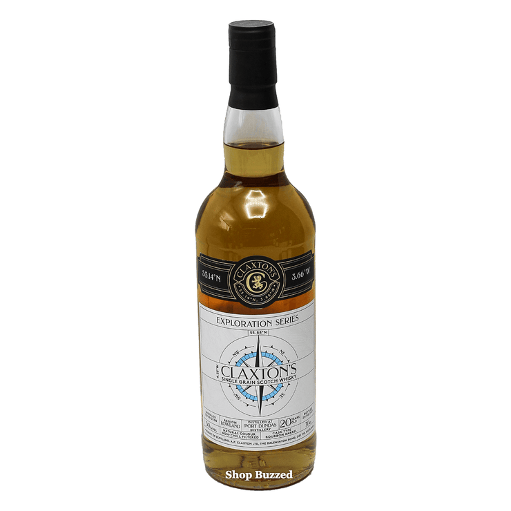 Claxtons Exploration Series Single Grain Scotch 20 year 700ml - Shop Buzzed