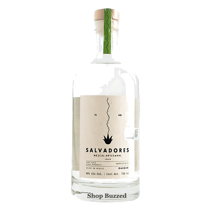 Salvadores Mezcal Artesanal Tepeztate Joven 750ml - Shop Buzzed