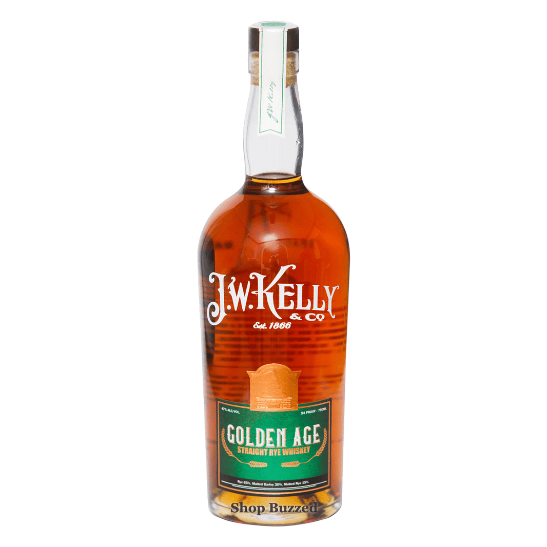 J.W. Kelly & Co. Golden Age Rye Whiskey 750ml - Shop Buzzed