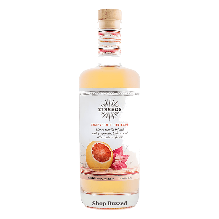 21 Seeds Grapefruit Hibiscus 750ml - Shop Buzzed