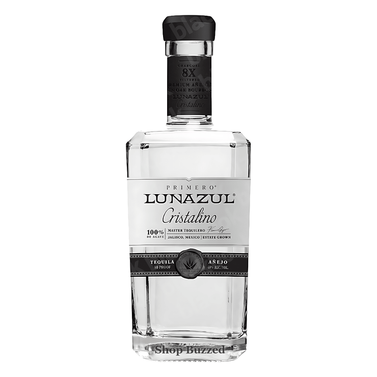 Lunazul Primero Tequila Anejo Cristalino 750ml - Shop Buzzed