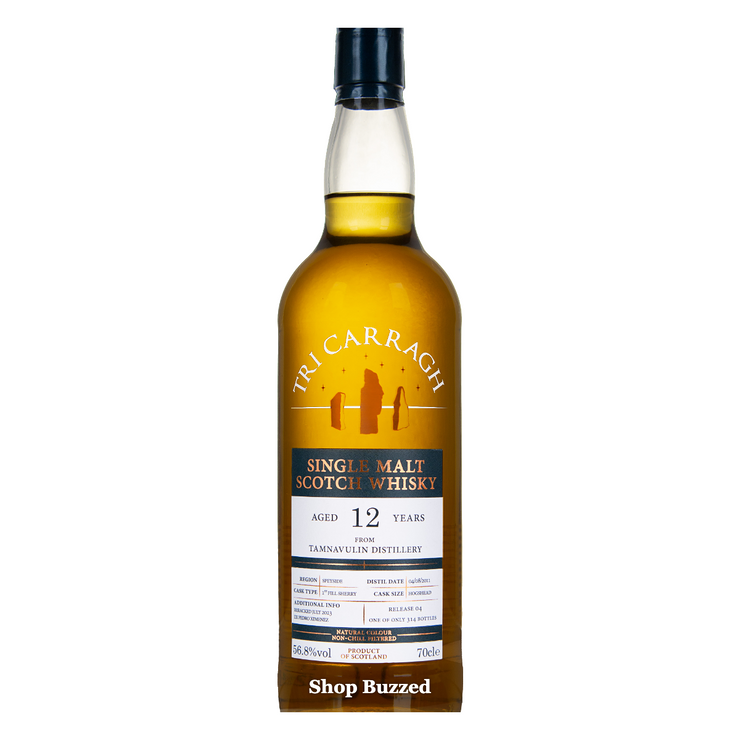 The Whiskey Lab Tri Carragh Tamnavulin 12 year 700ml