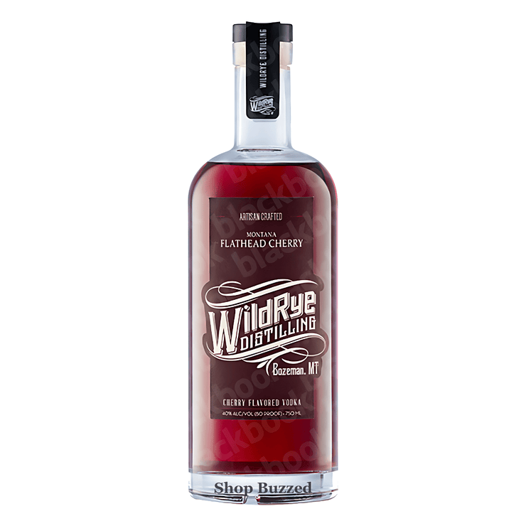 WildRye Cherry Vodka 750ml - Shop Buzzed