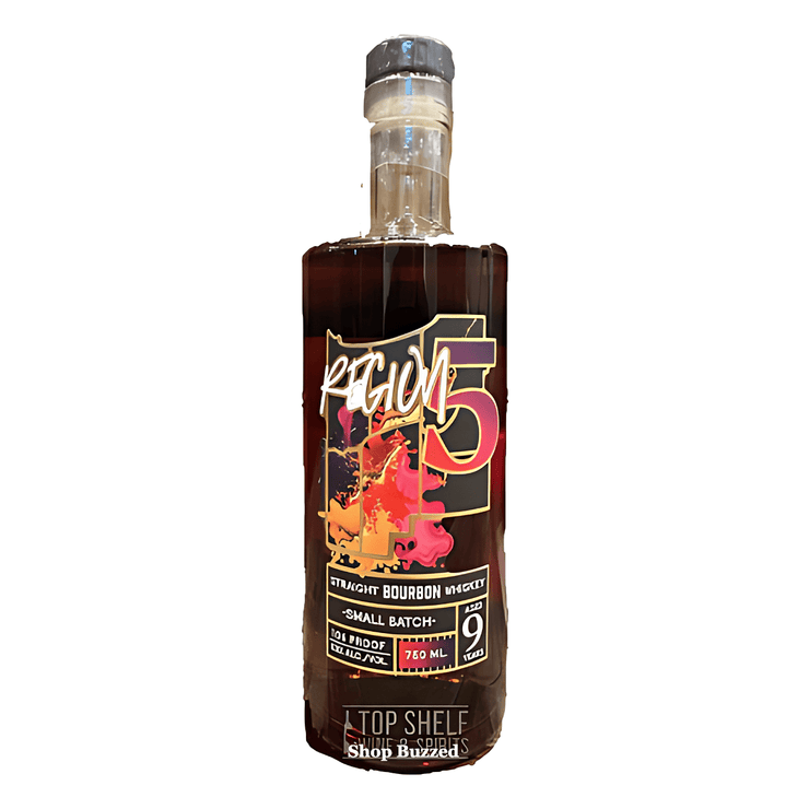 Region 5 Straight bourbon whiskey 9 year 750ml - Shop Buzzed