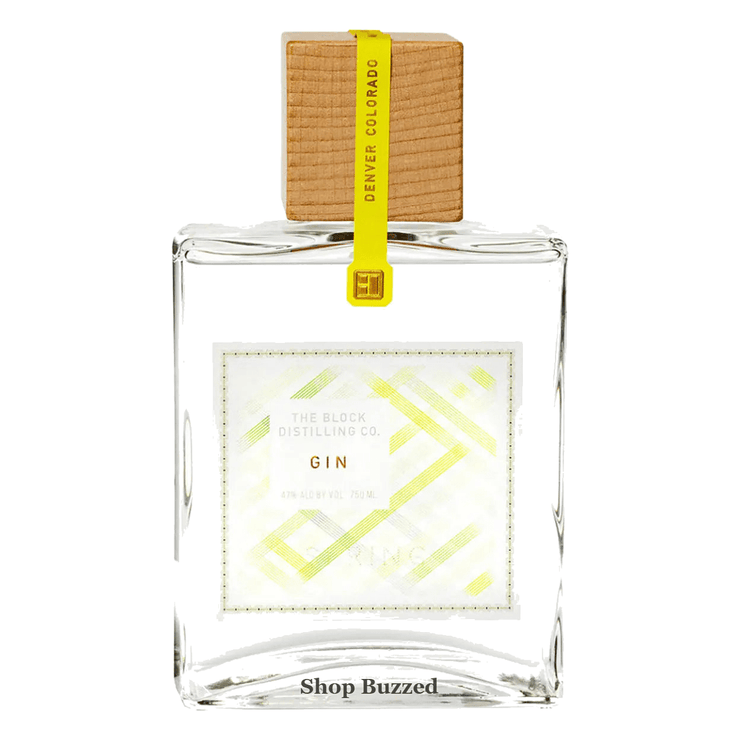 The Block Distilling Co Spring Gin 750ml - Shop Buzzed