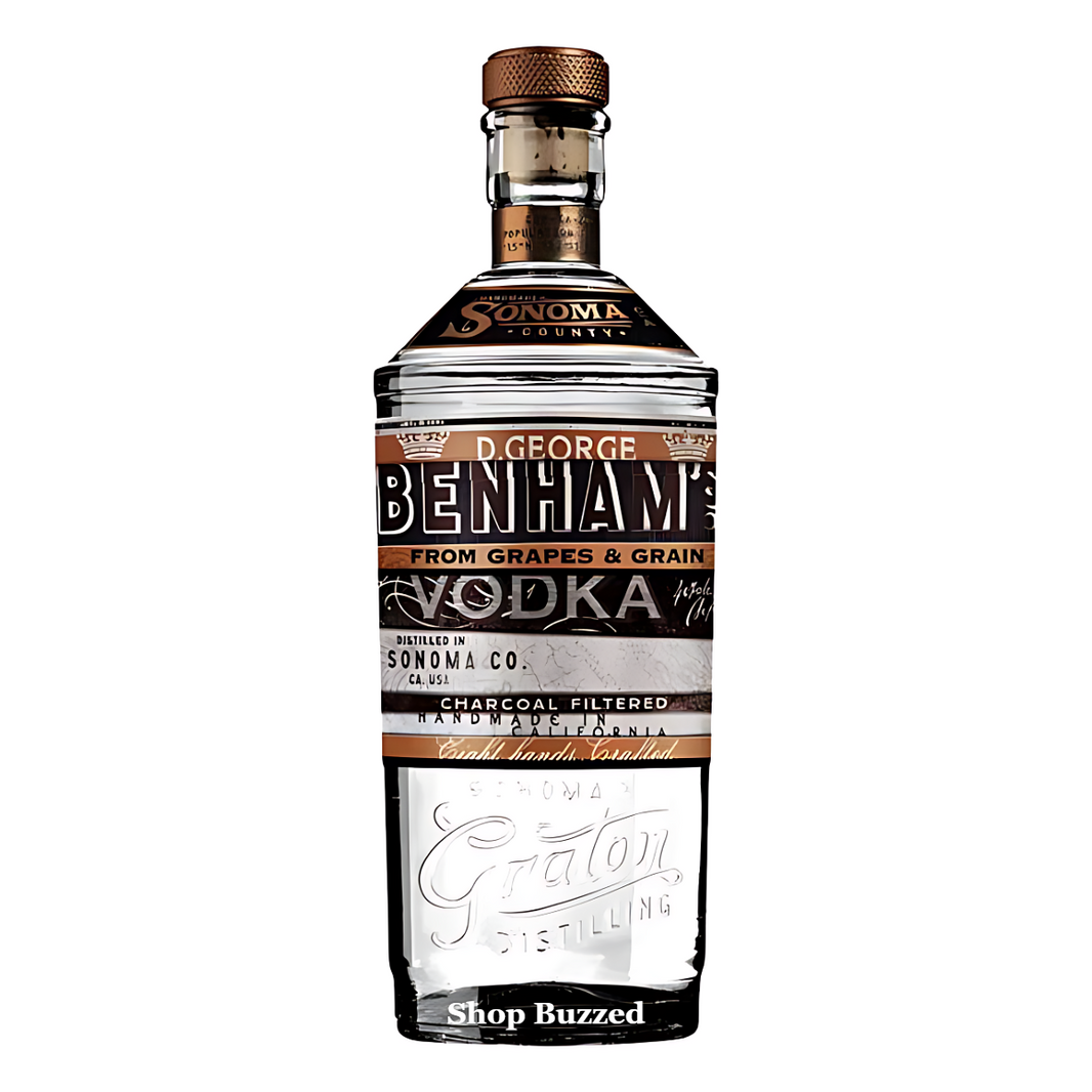 Benhams Charcoal Filtered Vodka 750ml