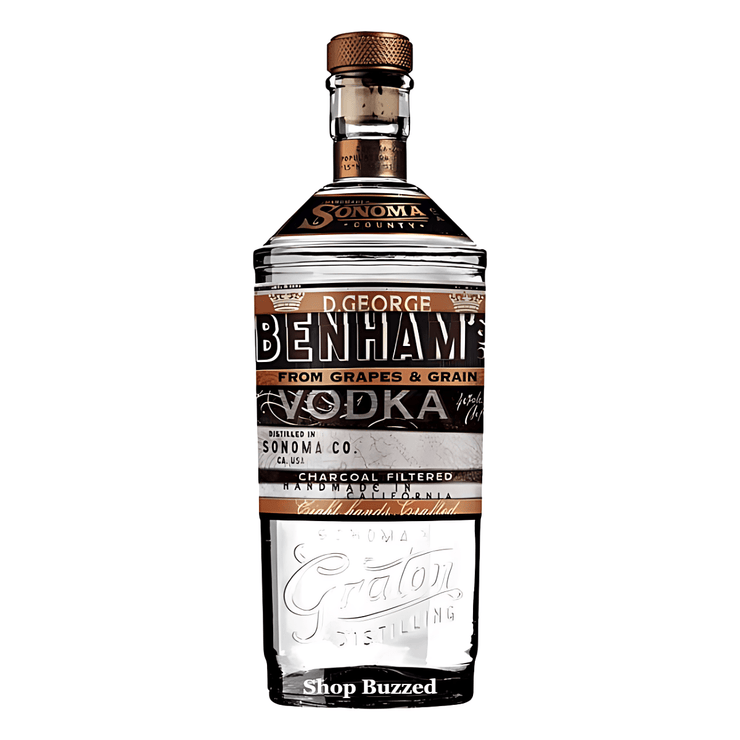 Benhams Charcoal Filtered Vodka 750ml - Shop Buzzed
