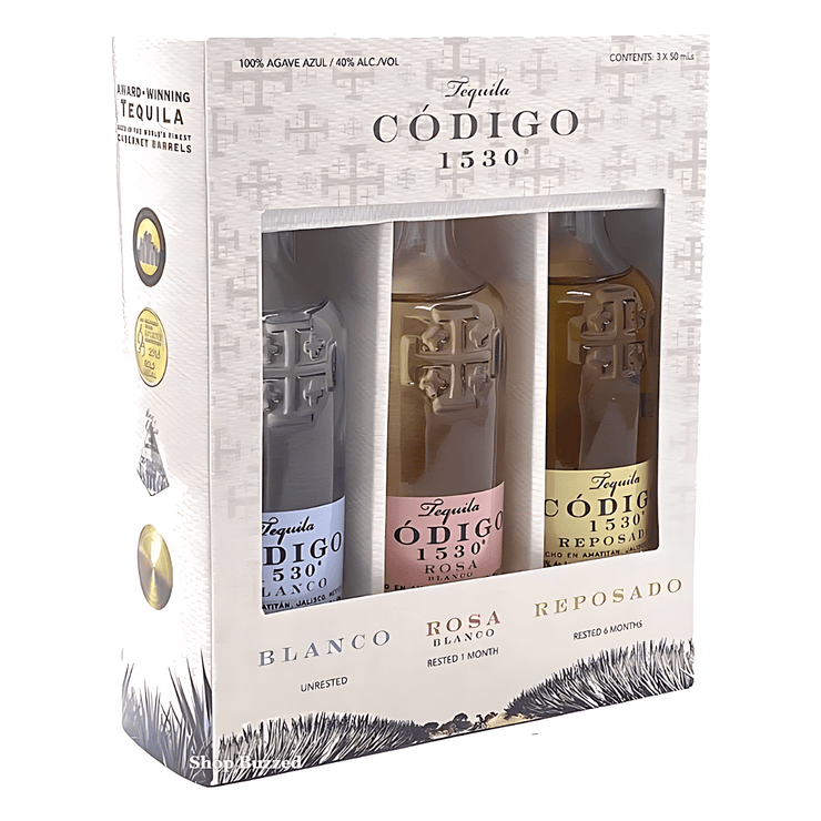 Codigo 1530 Blanco Rosa and Anejo Set 50ml - Shop Buzzed