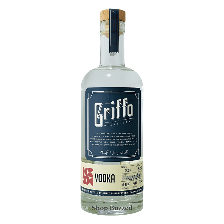 Griffo Vodka 750ml - Shop Buzzed