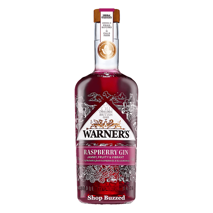 Warner's Raspberry Gin 750ml - Shop Buzzed