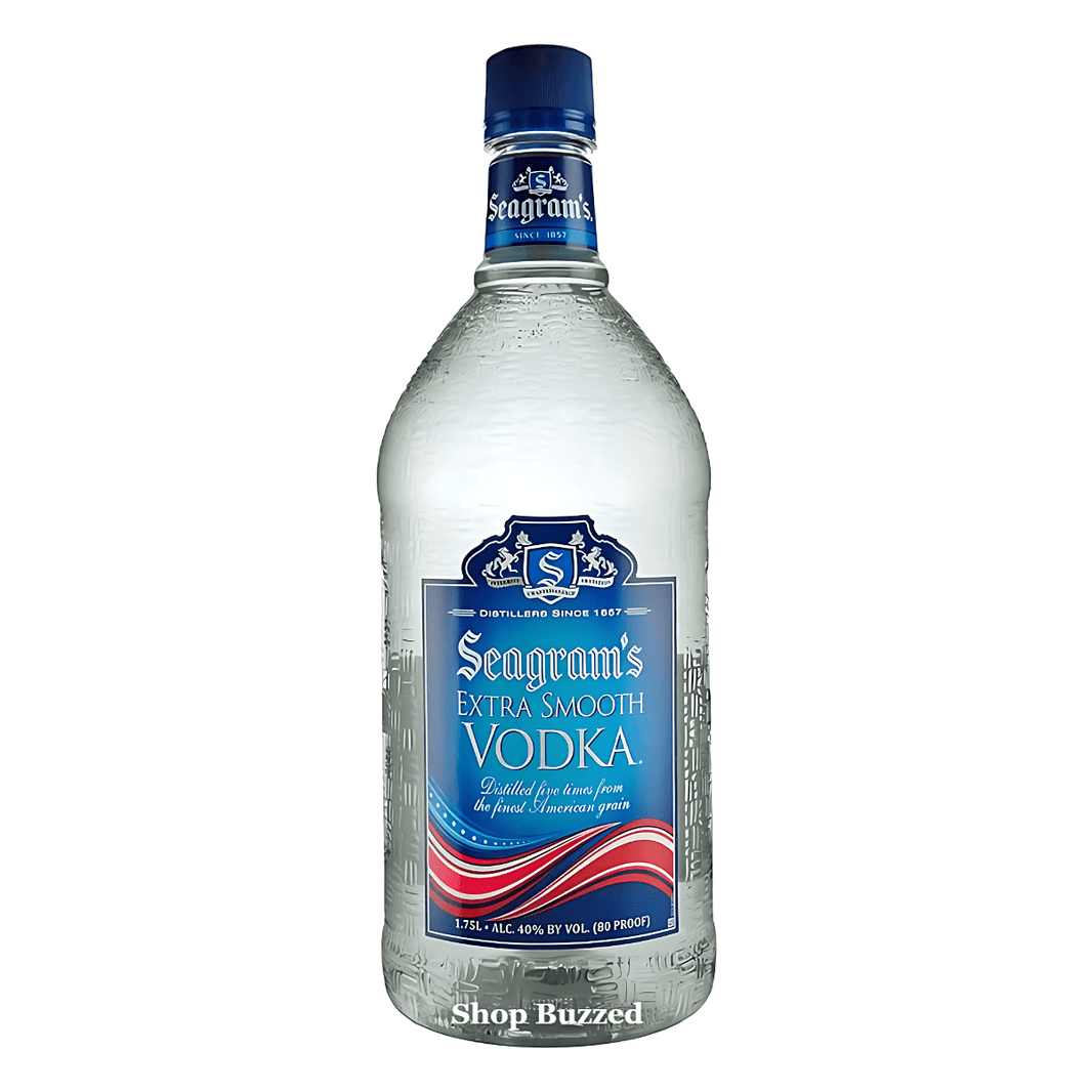 Seagram's Extra Smooth Vodka 1.75L - Shop Buzzed