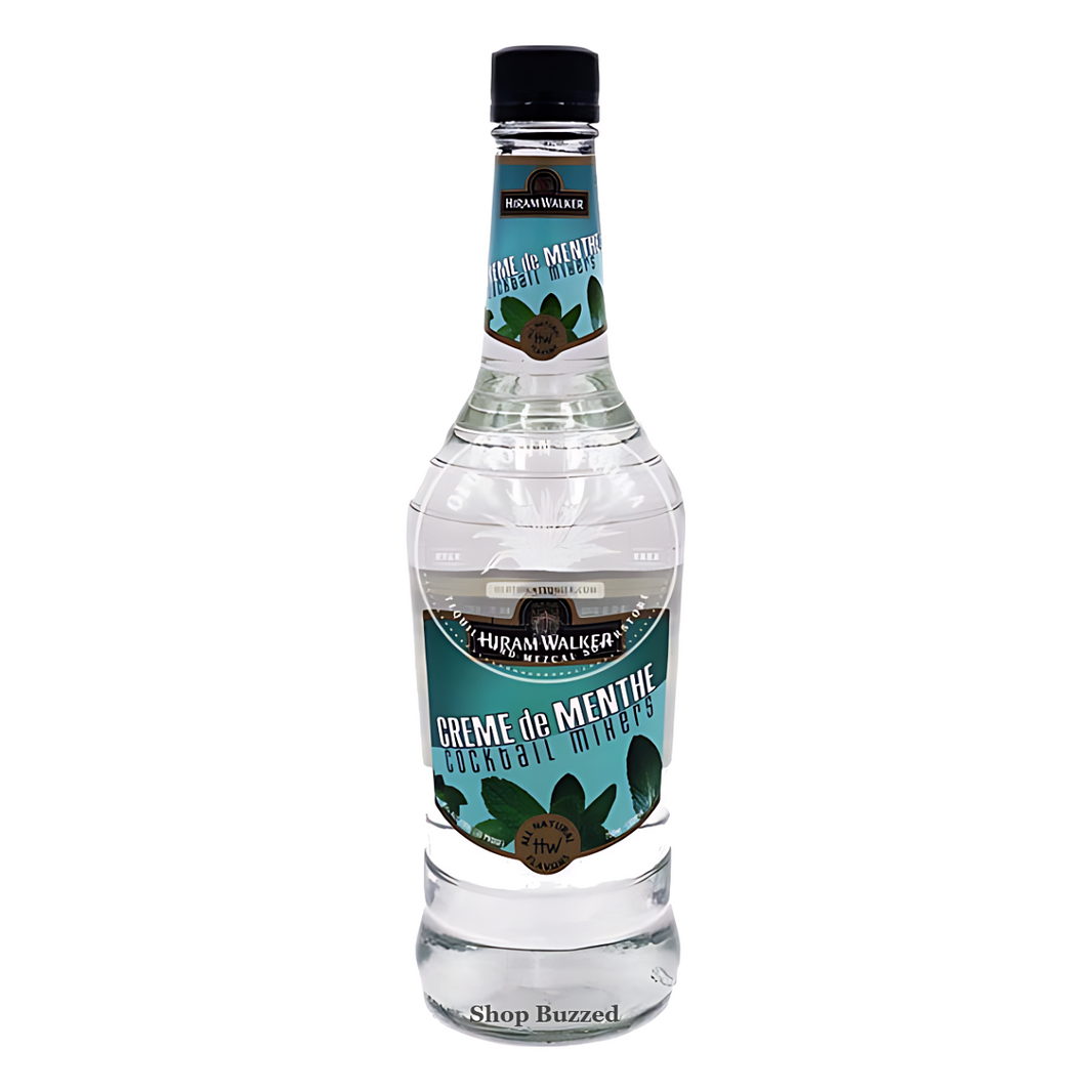 Hiram Walker Creme de Menthe Cocktail Mixers 1L