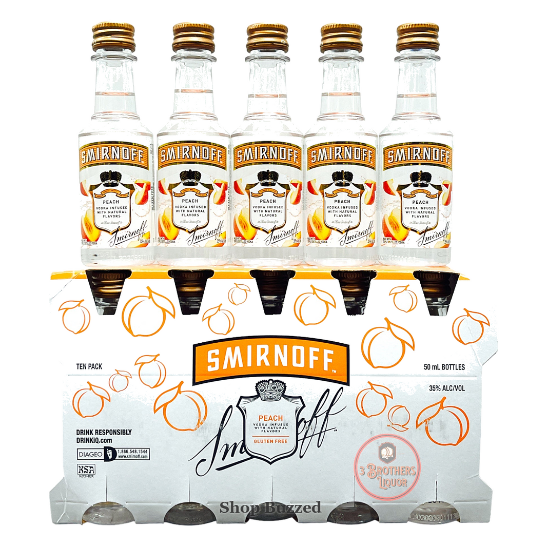 Smirnoff Peach (10 pack) 50ml