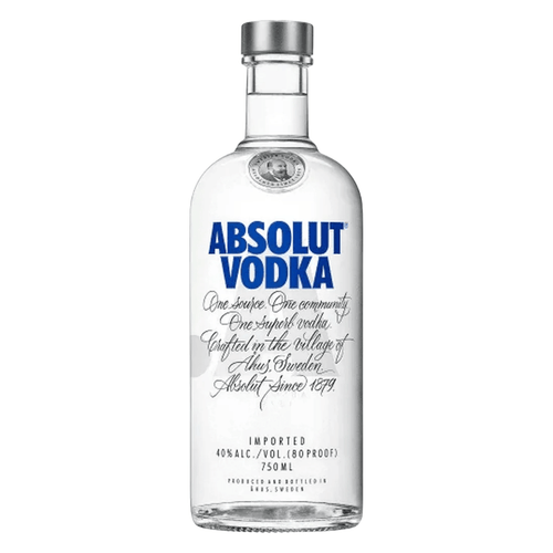 Absolut Vodka Regular 750 ml - Shop Buzzed