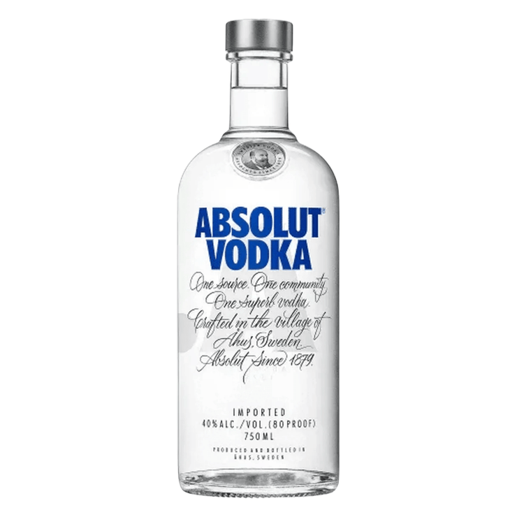 Absolut Vodka Regular 750 ml - Shop Buzzed