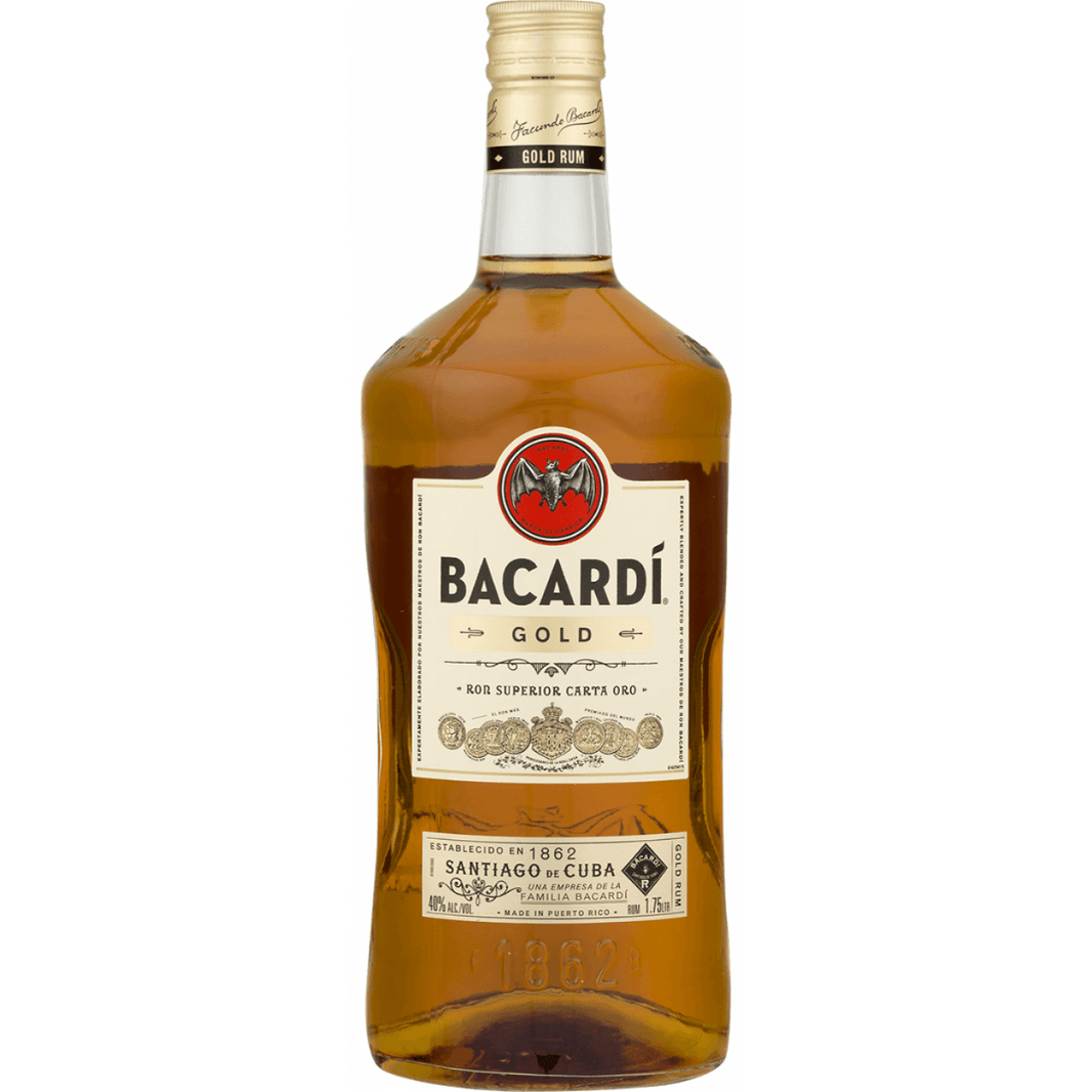 Bacardi Gold Rum 1.75 L - Shop Buzzed
