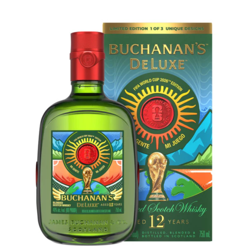 Buchanans Deluxe Blended Scotch 12yr FIFA 2026 World Cup 750 ML - Shop Buzzed
