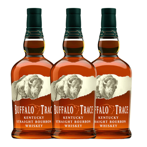 Buffalo Trace Kentucky Straight Bourbon 3 Pack - 750ML - Shop Buzzed