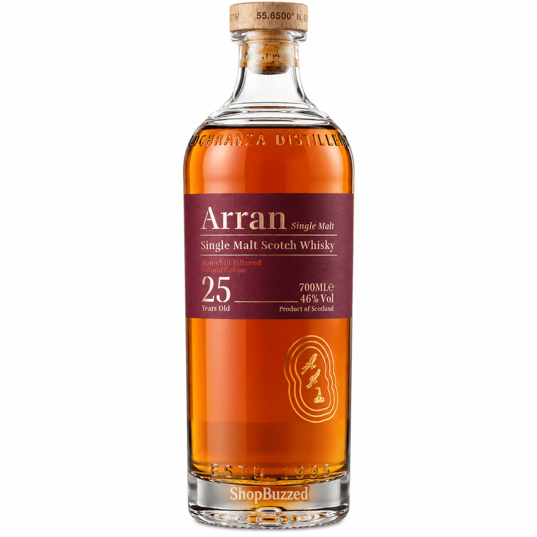 Arran 25 Year Old Single Malt Scotch 700ml - Shop Buzzed
