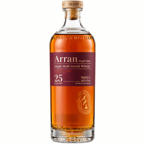Arran 25 Year Old Single Malt Scotch 700ml - Shop Buzzed