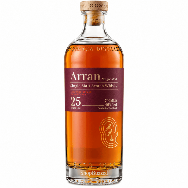 Arran 25 Year Old Single Malt Scotch 700ml - Shop Buzzed