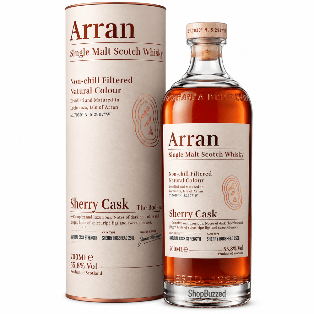 Arran Sherry Cask Single Malt 700ml - Shop Buzzed