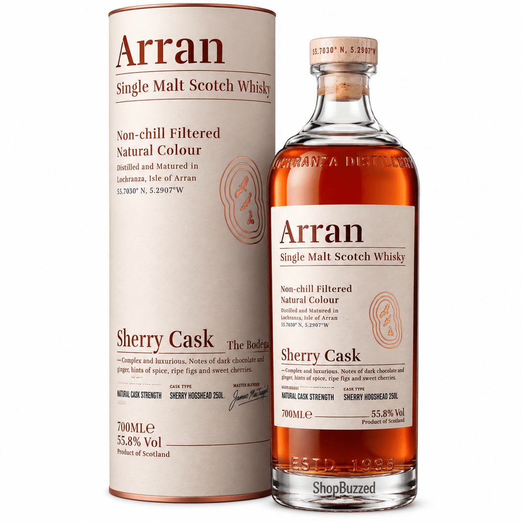 Arran Sherry Cask Single Malt 700ml - Shop Buzzed